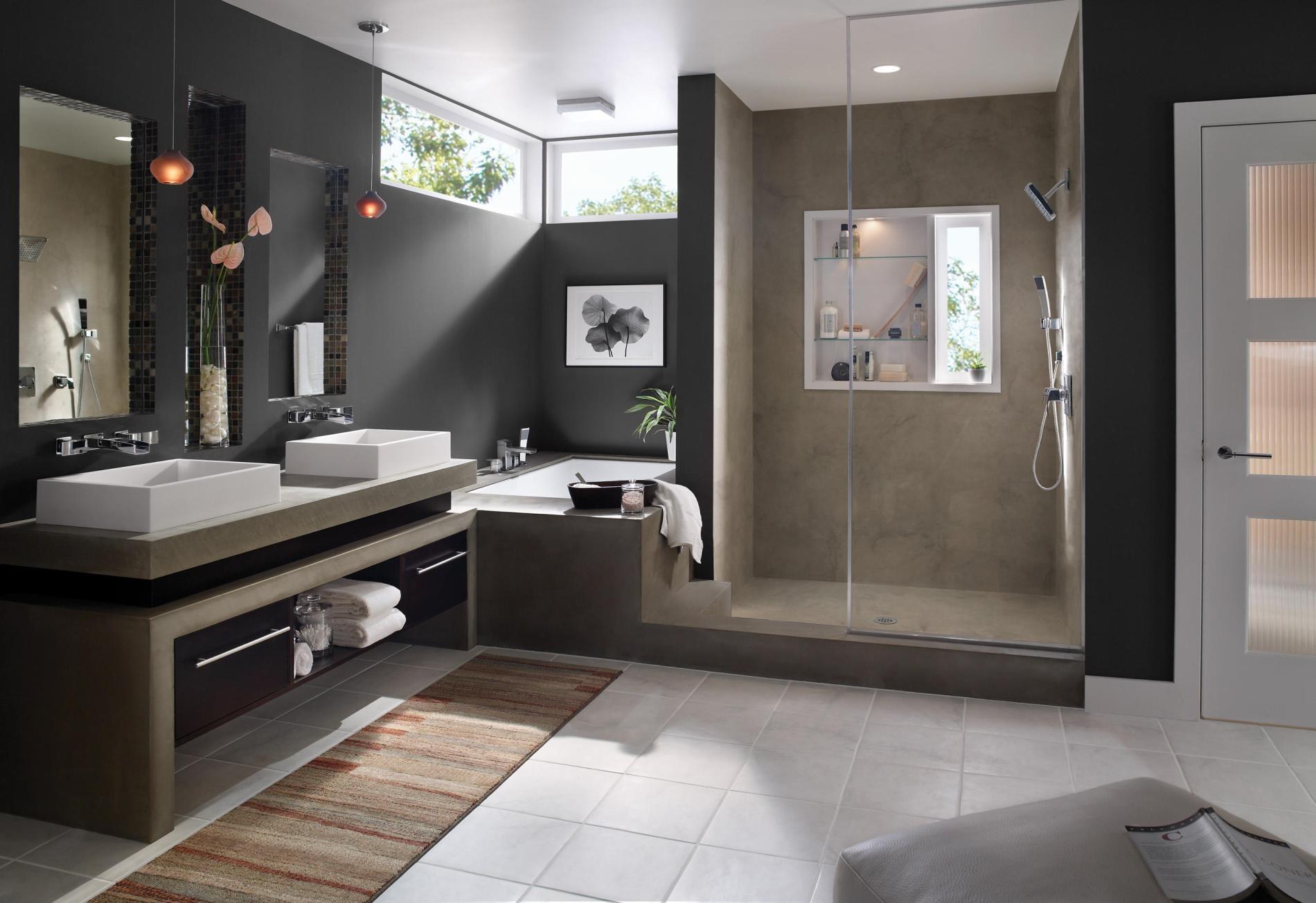 Интерьеры современной ванной комнаты фото. Стильная ванная комната. Современная ванная. Современный интерьер ванной. Ванна в современном стиле.
