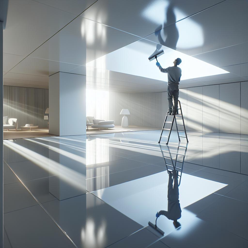 Уход за натяжными потолками: простые правила, которые действительно работают 1 Уход за натяжными потолками: простые правила, которые действительно работают